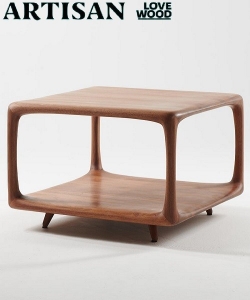 Blend stolik kawowy z litego drewna Artisan | Design Spichlerz