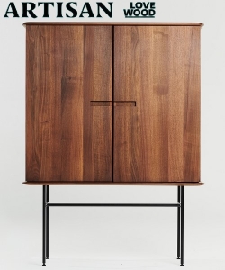 Leno drewniany barek Artisan | Design Spichlerz 