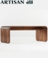 Eny stolik kawowy z litego drewna Artisan | Design Spichlerz