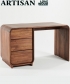 Eny biurko z litego drewna | Artisan