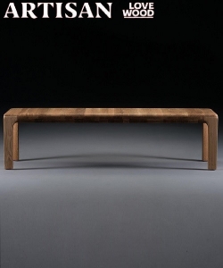 Invito designerska drewniana ławka | Artisan | Design Spichlerz