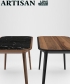Kalota Ceramic designerski drewniany stół Artisan | Design Spichlerz