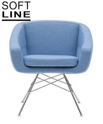 Aiko designerski fotel Softline | Design Spichlerz