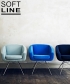 Aiko designerski fotel Softline | Design Spichlerz