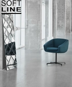 Aiko Swivel fotel obrotowy Softline | Design Spichlerz