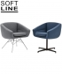 Aiko Swivel fotel obrotowy Softline | Design Spichlerz