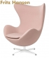 Legendarny fotel Egg marki Fritz Hansen | design Arne Jacobsen | Design Spichlerz 