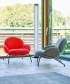 Baixa designerski fotel Softline | Design Spichlerz