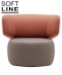 Basel designerski fotel Softline | Design Spichlerz