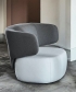 Basel designerski fotel Softline | Design Spichlerz