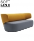 Basel designerska sofa Softline | Design Spichlerz