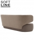 Basel designerska sofa Softline | Design Spichlerz