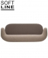 Basel designerska sofa Softline | Design Spichlerz