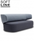 Basel designerska sofa Softline | Design Spichlerz