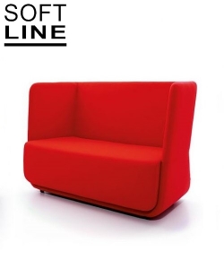 Basket designerska niska sofa Softline | Design Spichlerz	