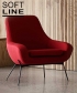 Noomi String designerski fotel skandynawski | Softline | Design Spichlerz