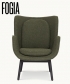 Embrace atrakcyjny skandynawski fotel Fogia | Design Spichlerz 