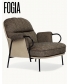 Lyra wygodny skandynawski fotel Fogia | Design Spichlerz 