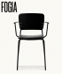 Mono minimalistyczne krzesło skandynawskie Fogia | Design Spichlerz 