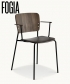 Mono minimalistyczne krzesło skandynawskie Fogia | Design Spichlerz 