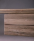 Latus designerskie biurko drewniane | Artisan