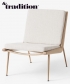 Boomerang HM1 z 1956 r. minimalistyczny fotel skandynawski &Tradition | Design Spichlerz