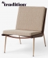 Boomerang HM1 z 1956 r. minimalistyczny fotel skandynawski &Tradition | Design Spichlerz