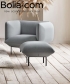 Cloud skandynawska pufa Bolia | Design Spichlerz