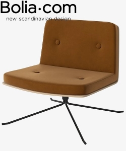 Bullet nowoczesny fotel skandynawski Bolia | Design Spichlerz 