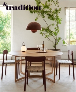 Drop Leaf HM6 stylowy stół drewniany &Tradition | Design Spichlerz 