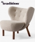 Little Petra VB1 fotel z 1938 r. ekskluzywny skandynawski design &Tradition | Design Spichlerz