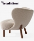 Little Petra VB1 fotel z 1938 r. ekskluzywny skandynawski design &Tradition | Design Spichlerz