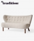 Little Petra VB2 sofa z 1938 r. ekskluzywny skandynawski design &Tradition | Design Spichlerz 