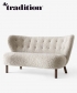 Little Petra VB2 sofa z 1938 r. ekskluzywny skandynawski design &Tradition | Design Spichlerz 