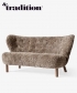 Little Petra VB2 sofa z 1938 r. ekskluzywny skandynawski design &Tradition | Design Spichlerz 