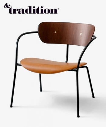 Pavilion AV11 tapicerowane siedzisko i oparcie &Tradition | Design Spichlerz 