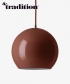 Topan VP6 granatowa skandynawska lampa wisząca | &Tradition | design Verner Panton