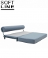 Sleep designerska sofa rozkładana Softline | Design Spichlerz