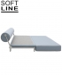Sleep designerska sofa rozkładana Softline | Design Spichlerz