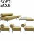 Sleep designerska sofa rozkładana Softline | Design Spichlerz