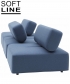 Cabala sofa modułowa Softline | Design Spichlerz	