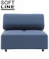 Cabala sofa modułowa Softline | Design Spichlerz	