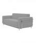 Silver sofa Softline design Stine Engelbrechtsen | Design Spichlerz