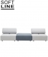 Cabala sofa modułowa Softline | Design Spichlerz	