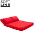 City designerska sofa rozkładana Softline | Design Spichlerz