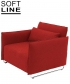 Cord designerski fotel Softline | Design Spichlerz	