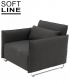 Cord designerski fotel Softline | Design Spichlerz	