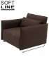 Cord designerski fotel Softline | Design Spichlerz	