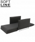 Cord designerski fotel Softline | Design Spichlerz	