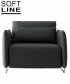 Cord designerski fotel Softline | Design Spichlerz	
